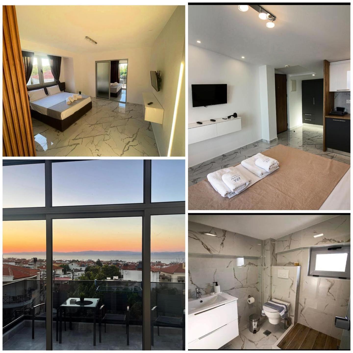 Avgerinos Apartments Polýkhrono Eksteriør bilde